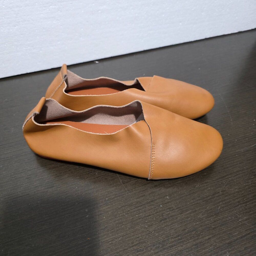 Maiernisi Jessi Brown Balet Flat Slip on Soft Comfortable Shoes 6,5? - Picture 3 of 13